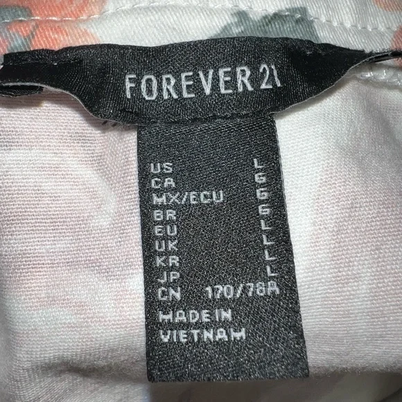 Size Large floral zip skirt - Picture 5 of 5